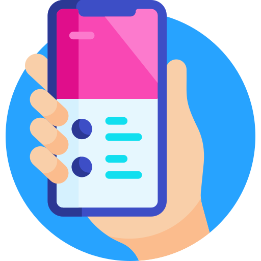 Responsivo; funciona tanto no celular quanto computador